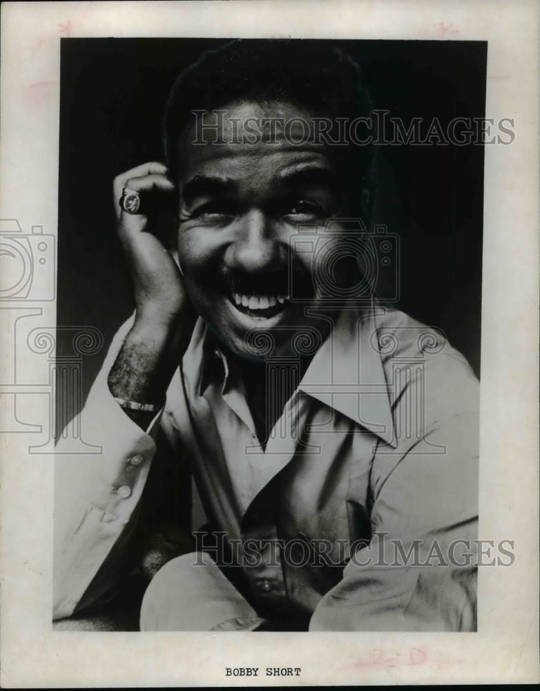 1980 Press Photo Bobby Short - cvp98271 - Historic Images