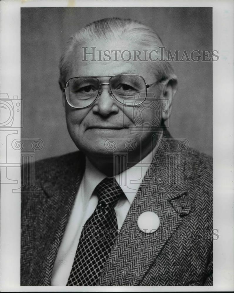 1985 Press Photo Ben Shouse-United Auto Workers chairman - cvp98276 - Historic Images