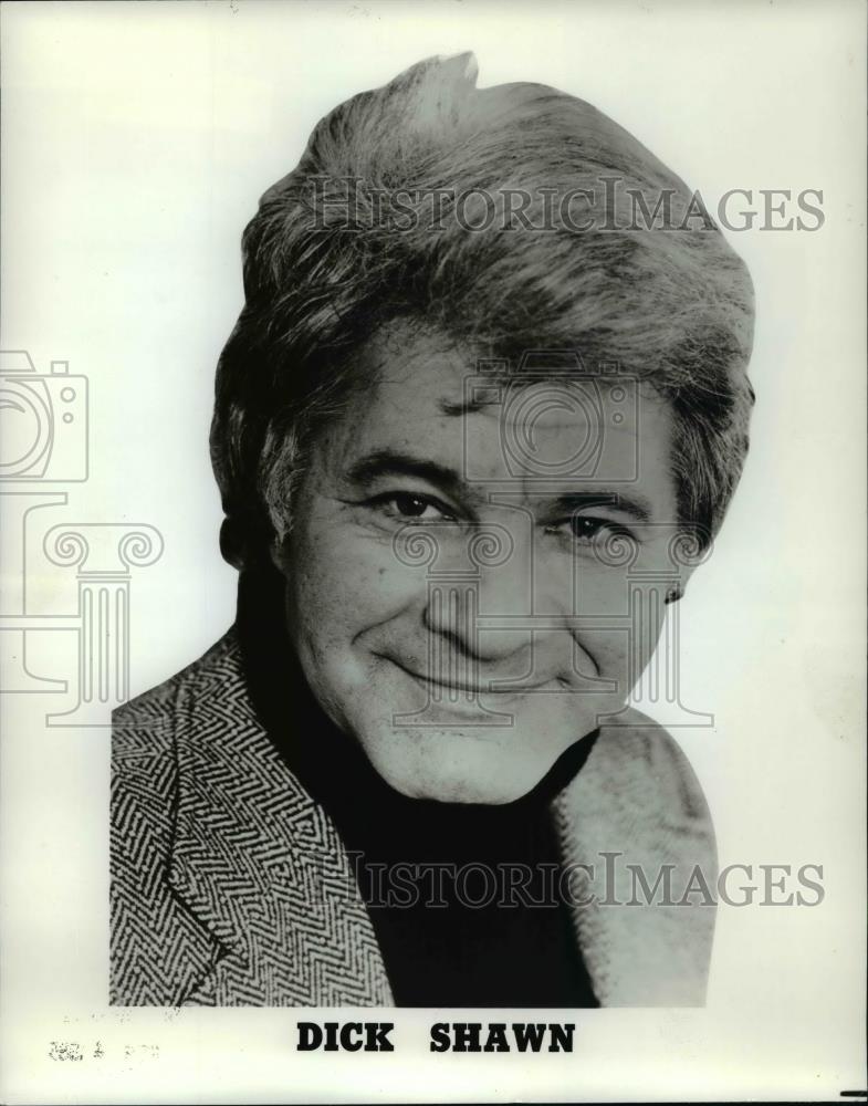 1985 Press Photo Dick Shawn was an American actor,comedian - cvp98284 - Historic Images