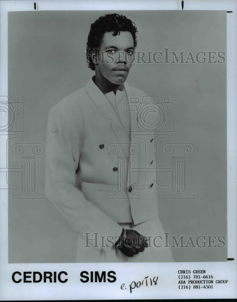 1990 Press Photo Cedric Sims - cvp98309 - Historic Images