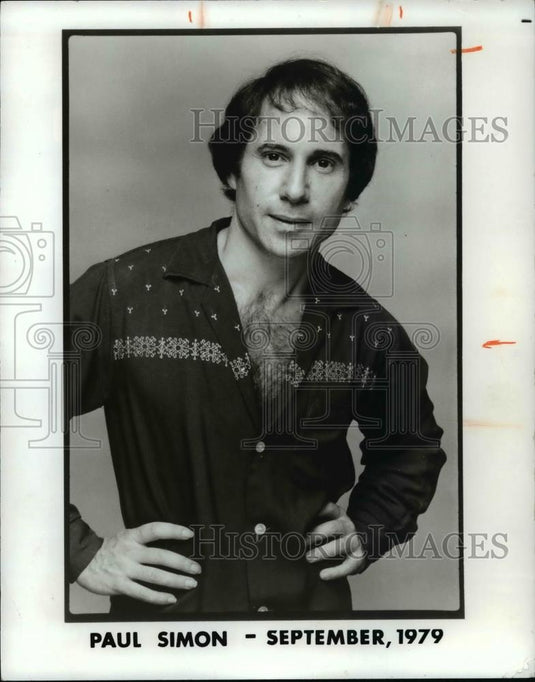 1980 Press Photo Paul Simon - cvp98317 - Historic Images