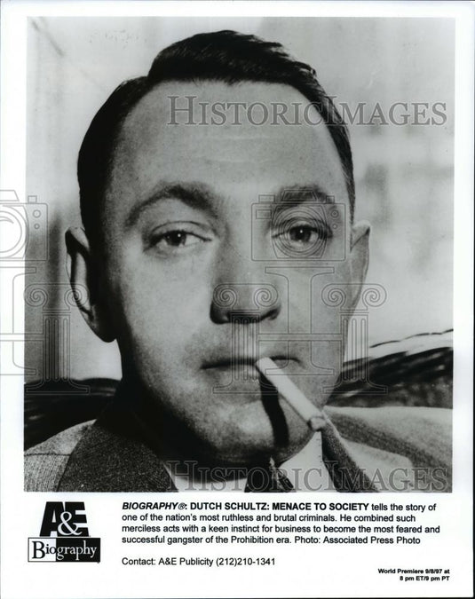 1998 Press Photo Dutch Schultz:Menace To Society - cvp98331 - Historic Images