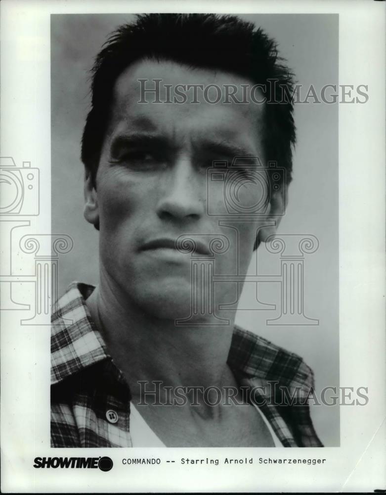 1986 Press Photo COMMANDO -- Starring Arnold Schwarzenegger - cvp98353 - Historic Images