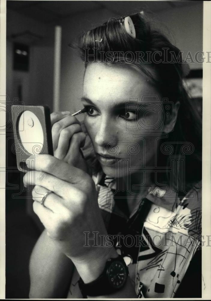 1986 Press Photo Lisa Sliwa-Guardian Angel founder&#39;s wife - cvp98402 - Historic Images
