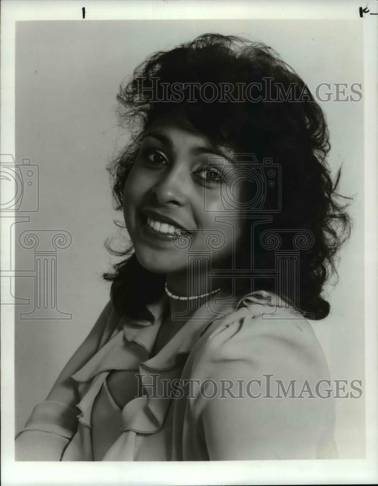 1985 Press Photo Janet Lynn Skinner, recording artist for Joy Records - Historic Images
