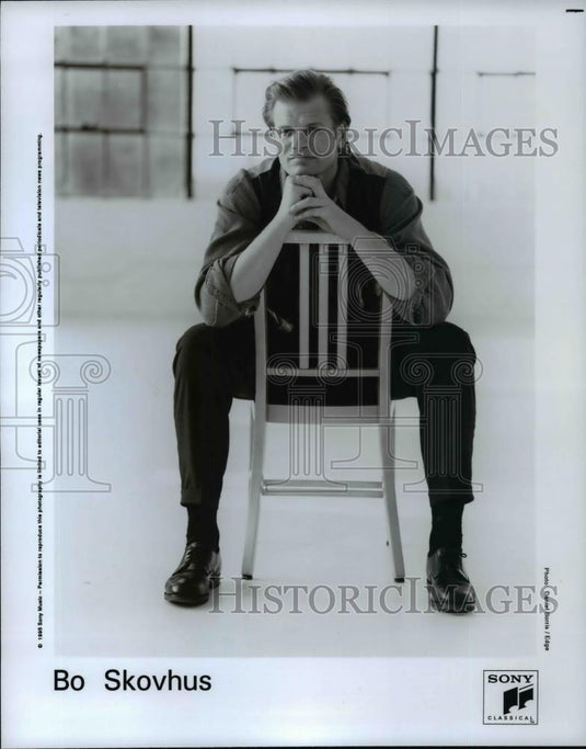 1999 Press Photo Danish Opera singer Bo Skovhus - cvp98423 - Historic Images