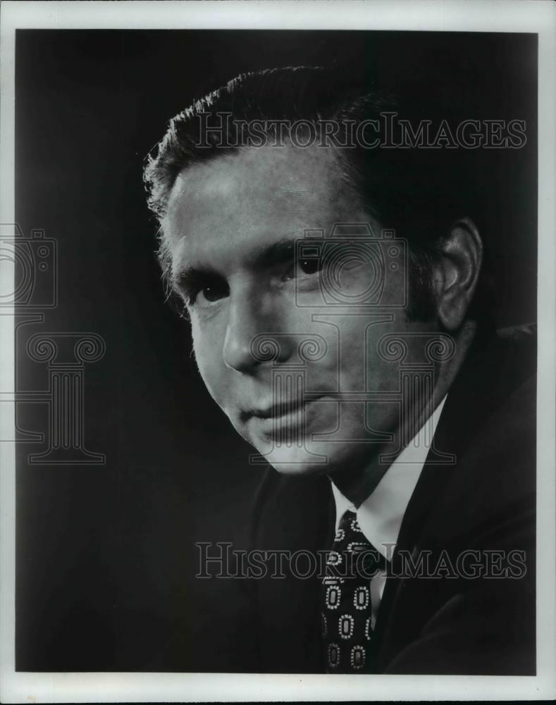 1971 Press Photo Prudential-Grace Lines, Inc. President Spyros J. Skouras, Jr. - Historic Images