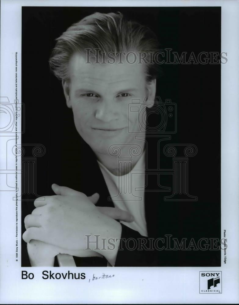 1997 Press Photo Danish Opera singer Bo Skovhus - cvp98426 - Historic Images