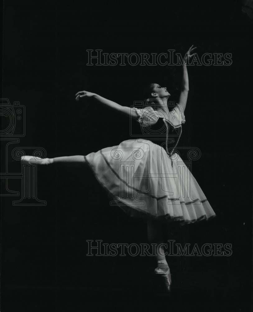 1989 Press Photo Kimberly Smiley in Coppelia-Tulsa Ballet Theater - cvp98441 - Historic Images