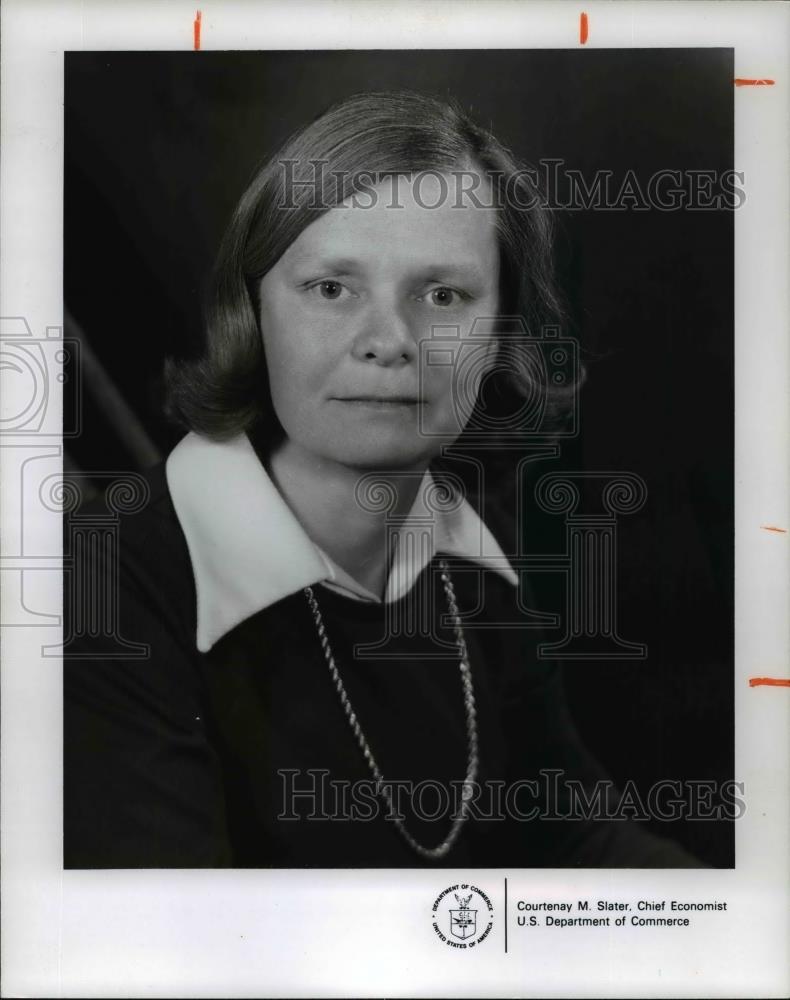 1978 Press Photo Courtenay M. Slater - cvp98457 - Historic Images