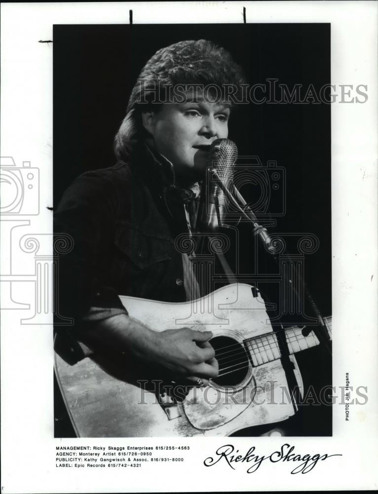 1988 Press Photo Ricky Skaggs - cvp98482 - Historic Images