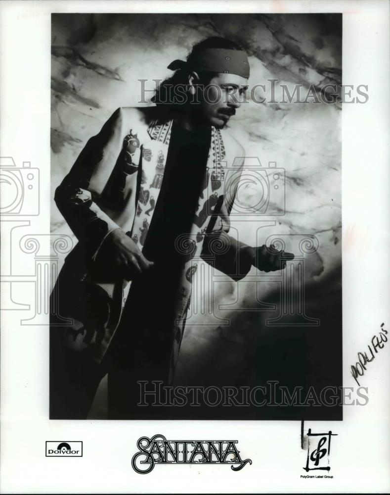 1994 Press Photo Carlos Santana, musician, singer and songwriter. - cvp98517 - Historic Images