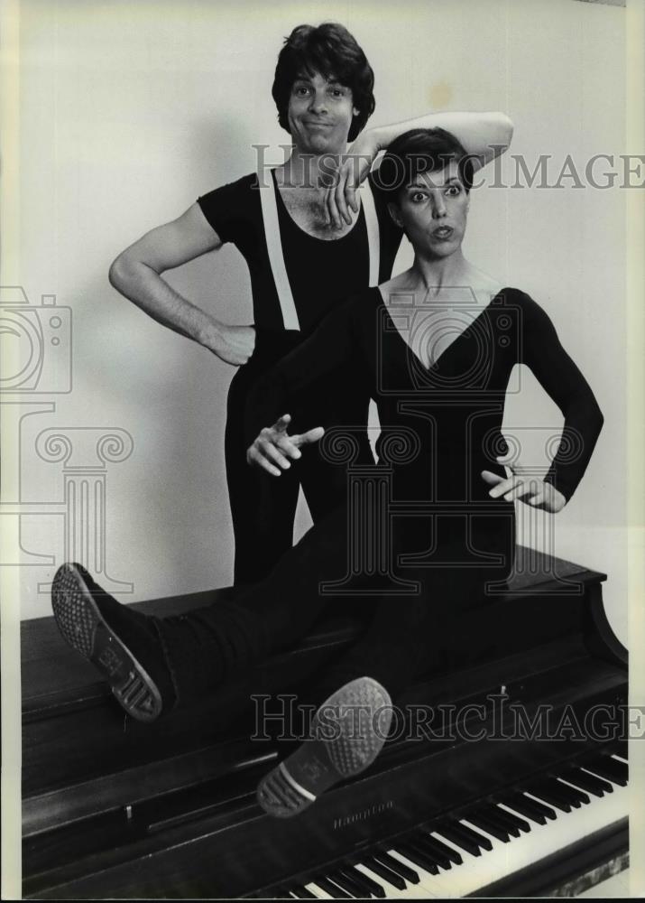 1981 Press Photo Robert Shields and Lorene Yarnell-mime artist - cvp98528 - Historic Images