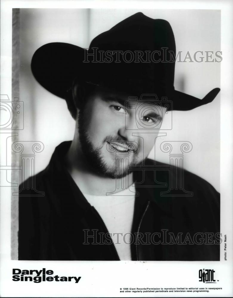 1997 Press Photo Daryle Singletary - cvp98556 - Historic Images