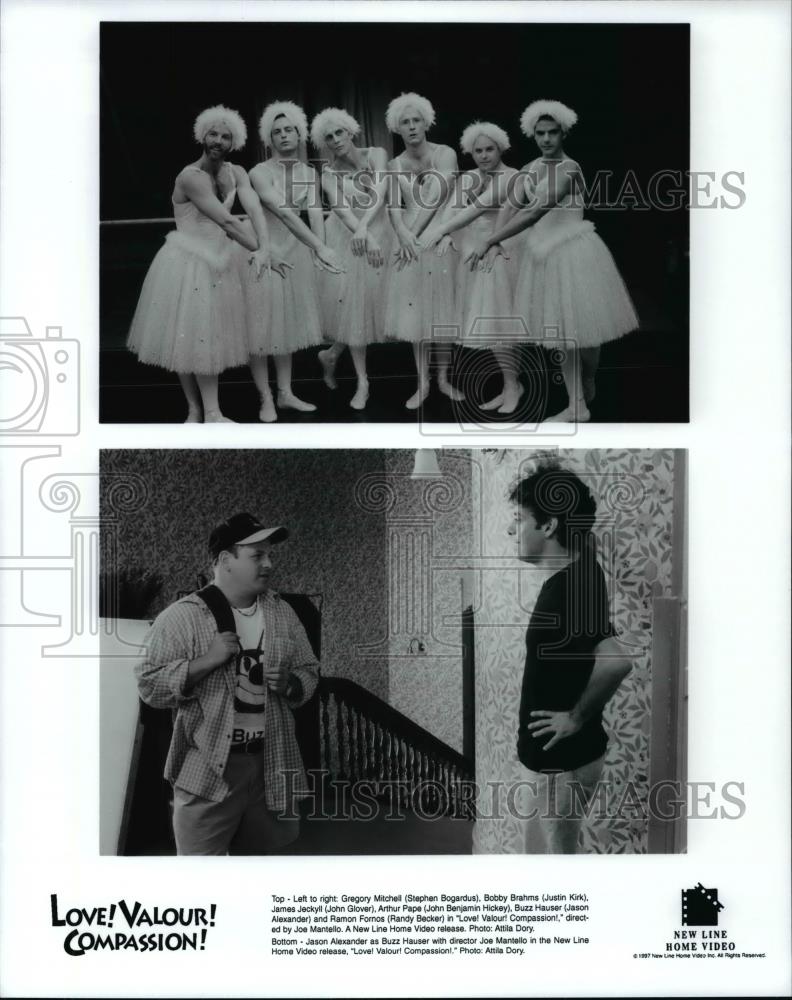 Press Photo Love Valour!Compassion-Bogardus, Glover, Hickey, Becker - cvp98584 - Historic Images