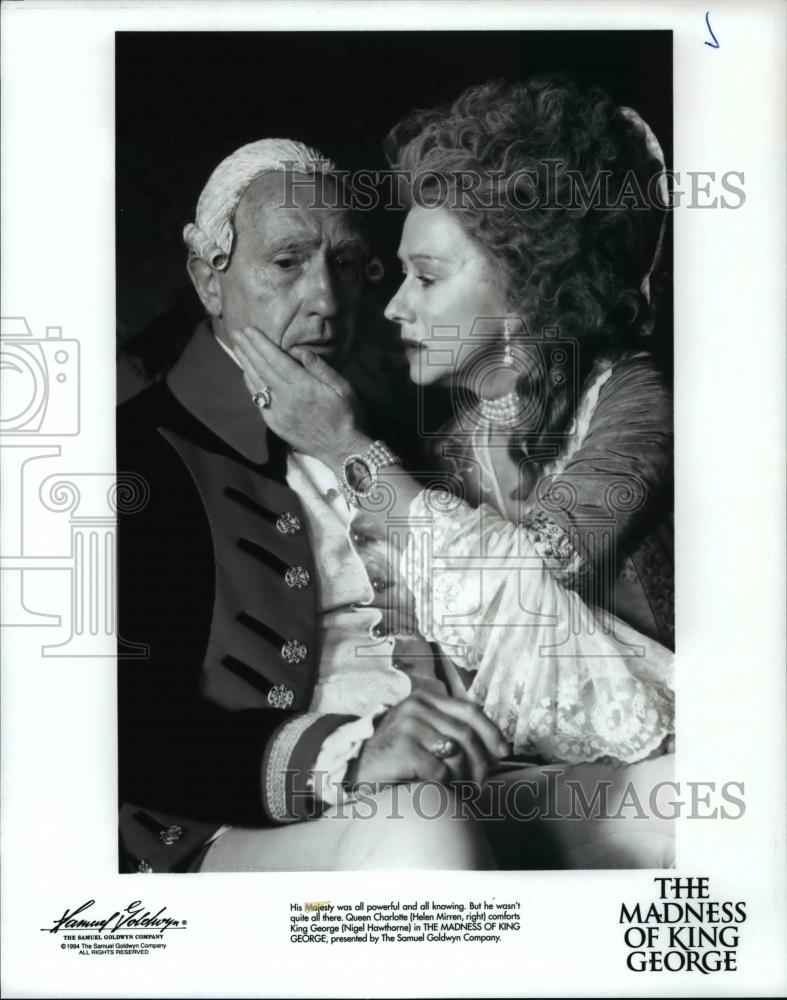 1995 Press Photo The Madness Of King George - cvp98585 - Historic Images