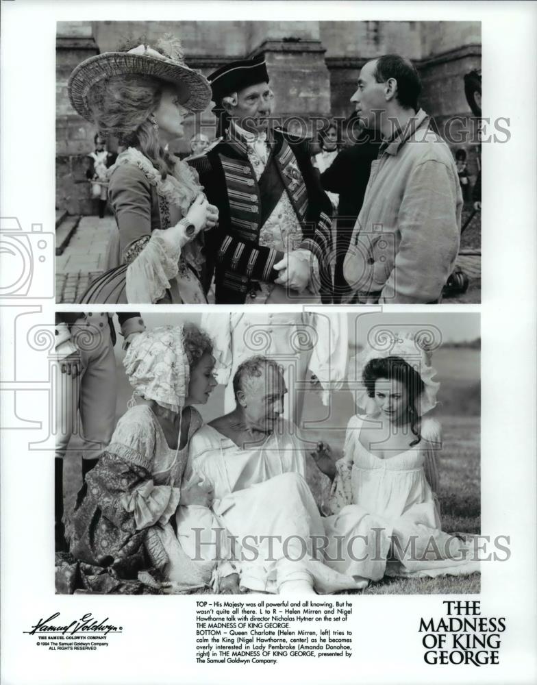 Press Photo Set of The Madness of King George - cvp98588 - Historic Images