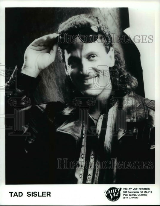 Press Photo Tad Sisler of Valley Vue Records - cvp98664 - Historic Images