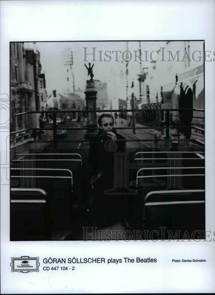 1995 Press Photo Goran Sollscher plays The Beatles - cvp98710 - Historic Images