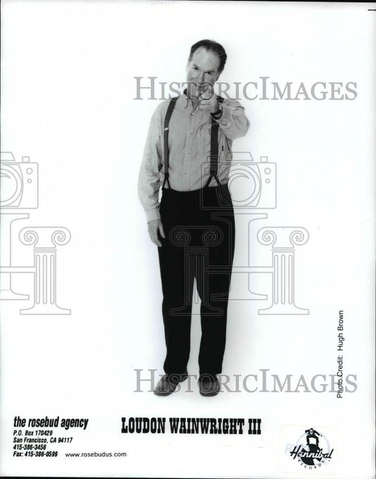 Press Photo Loudon Wainwright III - cvp98732 - Historic Images
