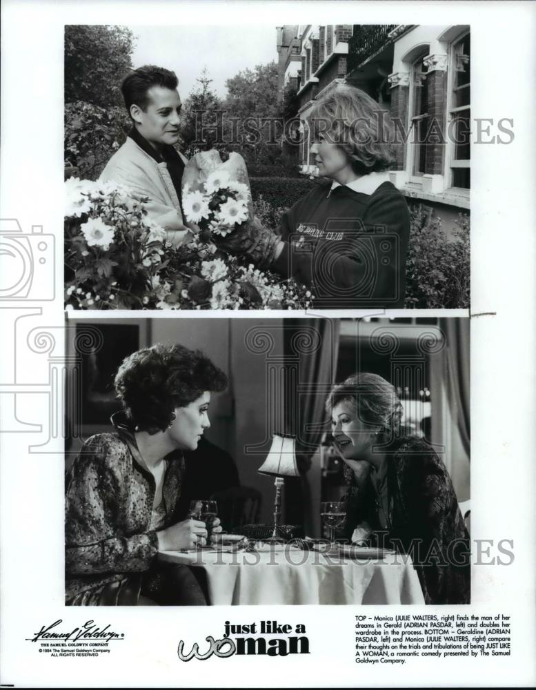 1994 Press Photo Just Like a Woman-Julie Walters and Adrian Pasdar - cvp98739 - Historic Images