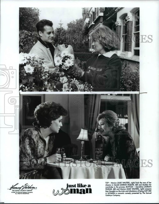 1994 Press Photo Just Like a Woman-Julie Walters and Adrian Pasdar - cvp98739 - Historic Images