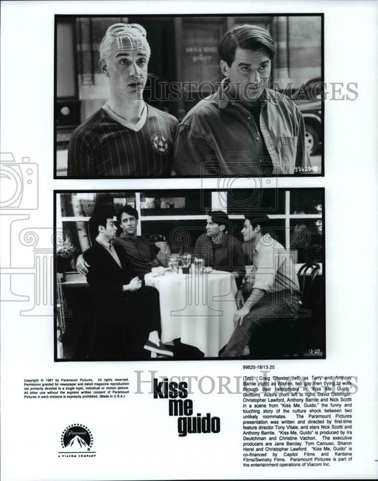 Press Photo Kiss Me Guido - cvp98750 - Historic Images