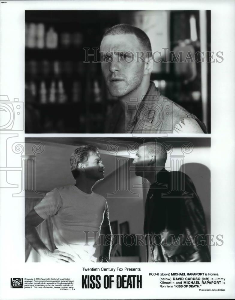 1995 Press Photo Michael Rapaport and David Caruso in Kiss of Death. cvp98768