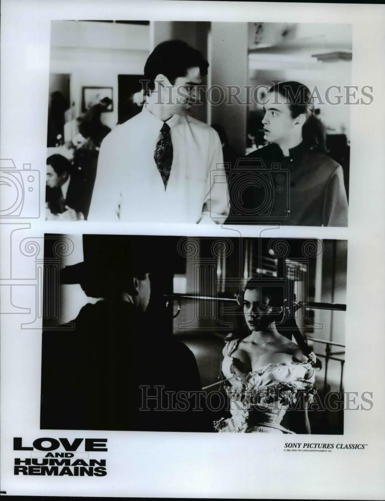 Press Photo Thomas Gibson and other stars at the Love and Human Remains - Historic Images