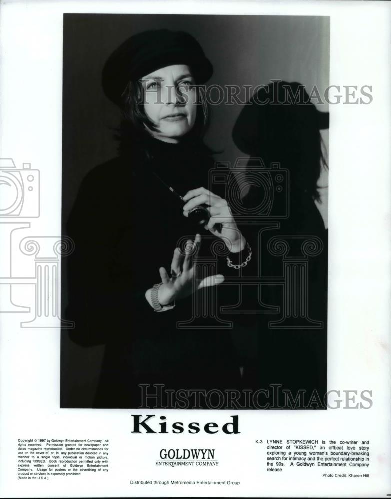 1997 Press Photo Lynne Stopkewich is the co-writer and director of &quot;KISSED&quot; - Historic Images