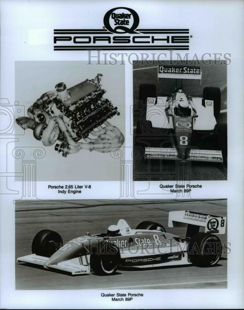 Press Photo Quaker State Porsche Racing - cvp98798 - Historic Images