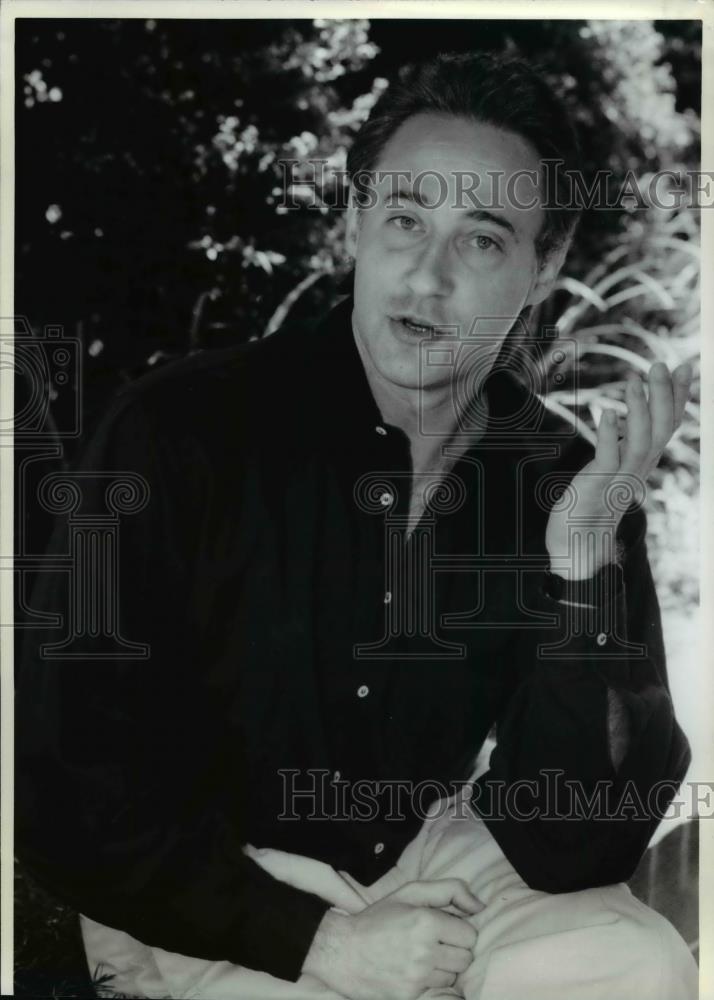 1991 Press Photo Brent Spiner in Star Trek: The Next Generation. - cvp98809 - Historic Images