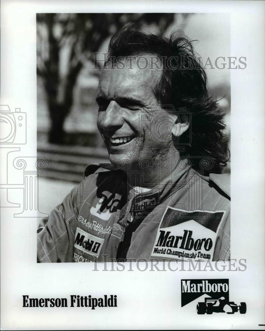 Press Photo Emerson Fittipaldi - cvp98862 - Historic Images