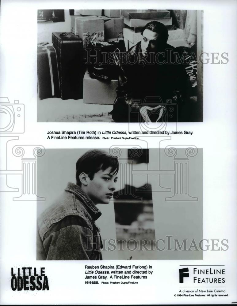 Press Photo Little Odessa-Tim Roth and Edward Furlong - cvp98893 - Historic Images