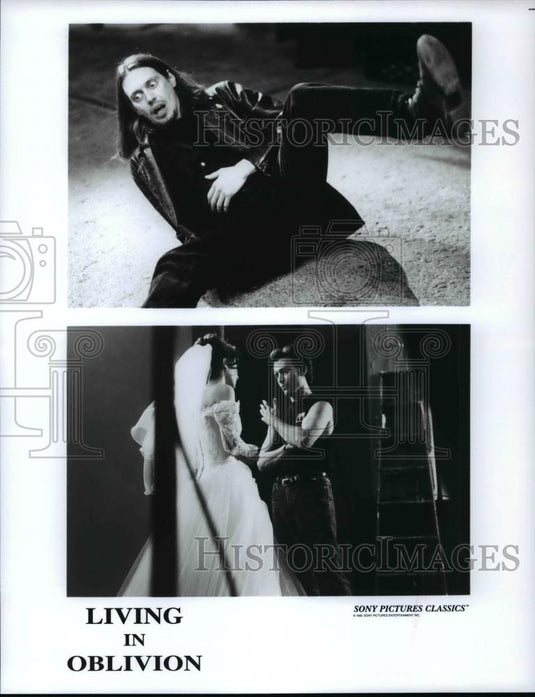 1995 Press Photo Steve Buscemi and Catherine Keener in Living in Oblivion. - Historic Images