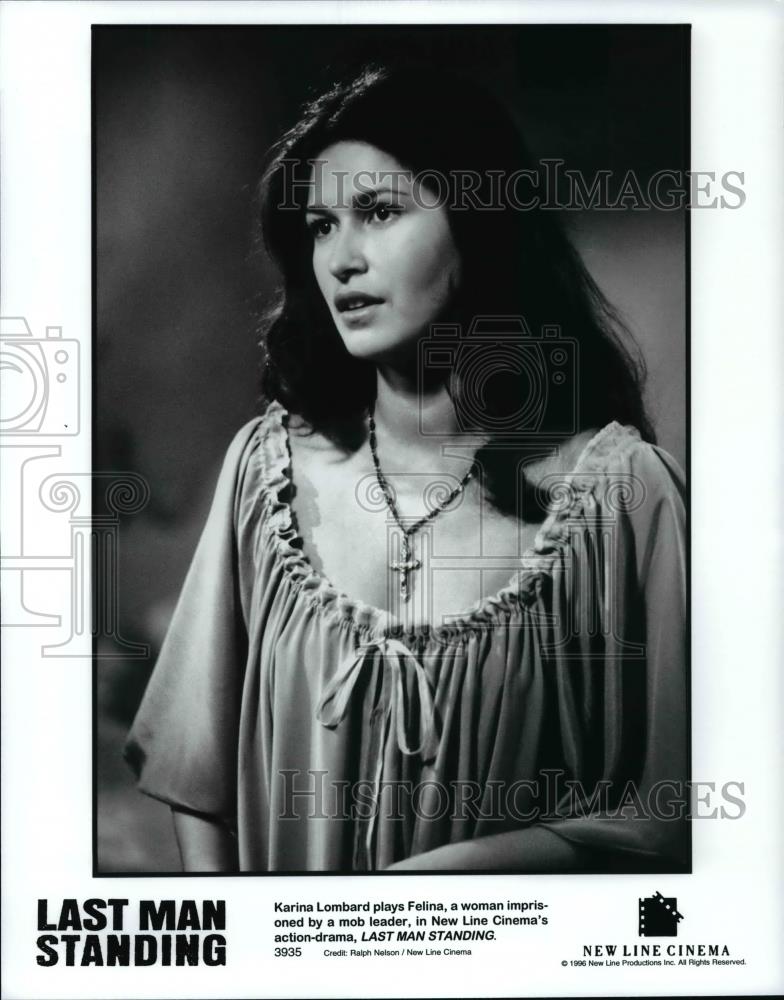 Press Photo Karina Lombard plays Felina in Last Man Standing - cvp98911 - Historic Images