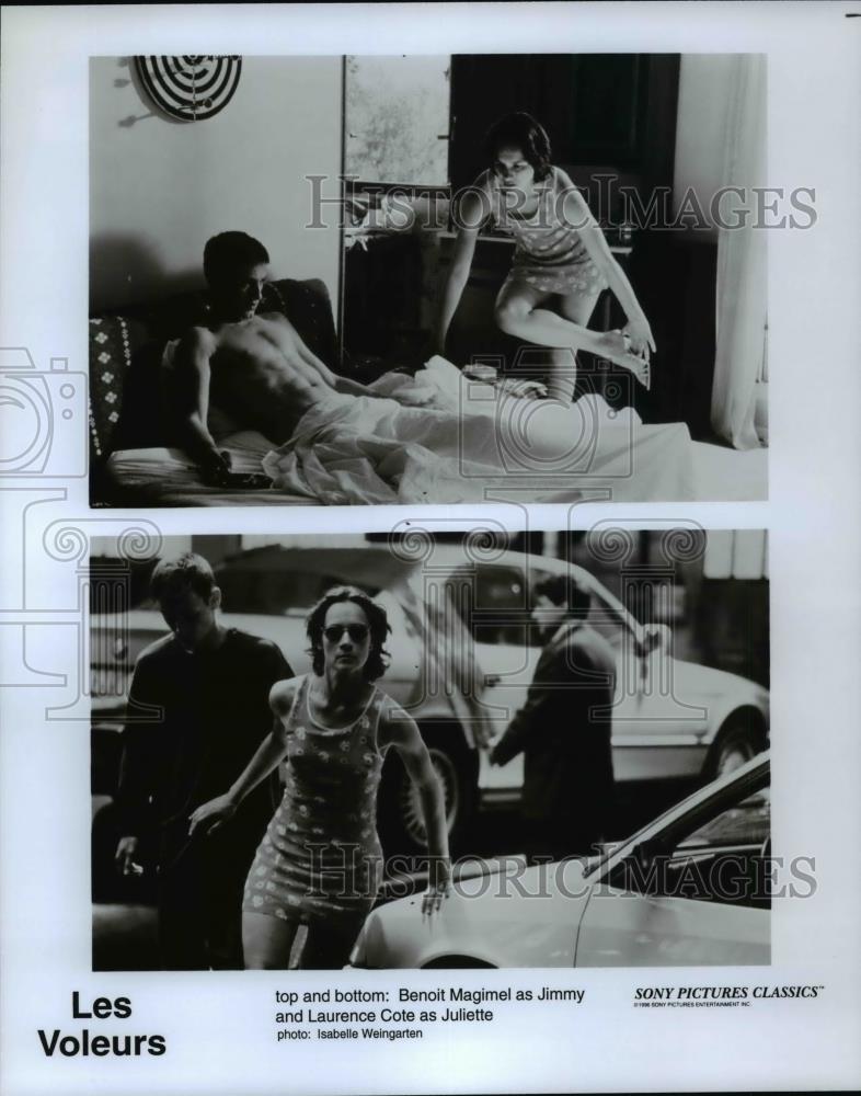 1998 Press Photo Benoit Magimel and Laurence Cote in Les Voleurs. - cvp98919 - Historic Images