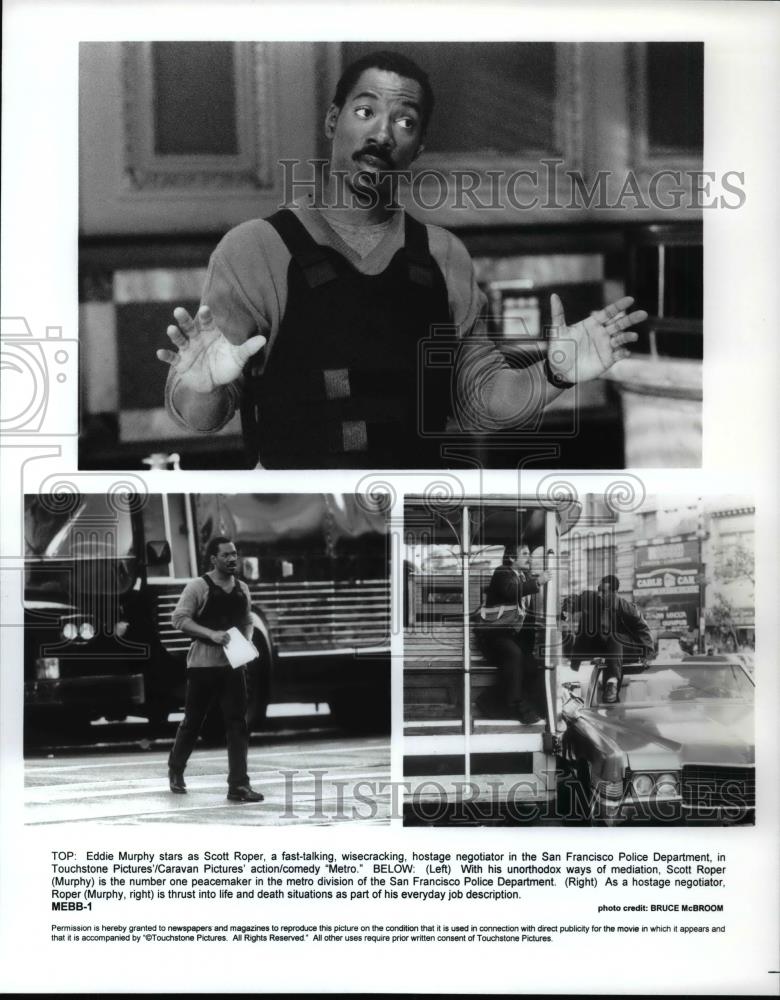 1997 Press Photo Eddie Murphy in Metro. - cvp98932 - Historic Images