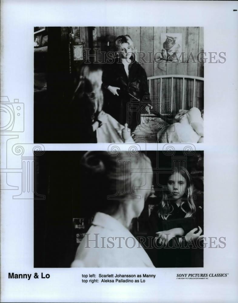 Press Photo Scarlett Johansson as Manny, Aleksa Palladino as Lo - cvp98946 - Historic Images