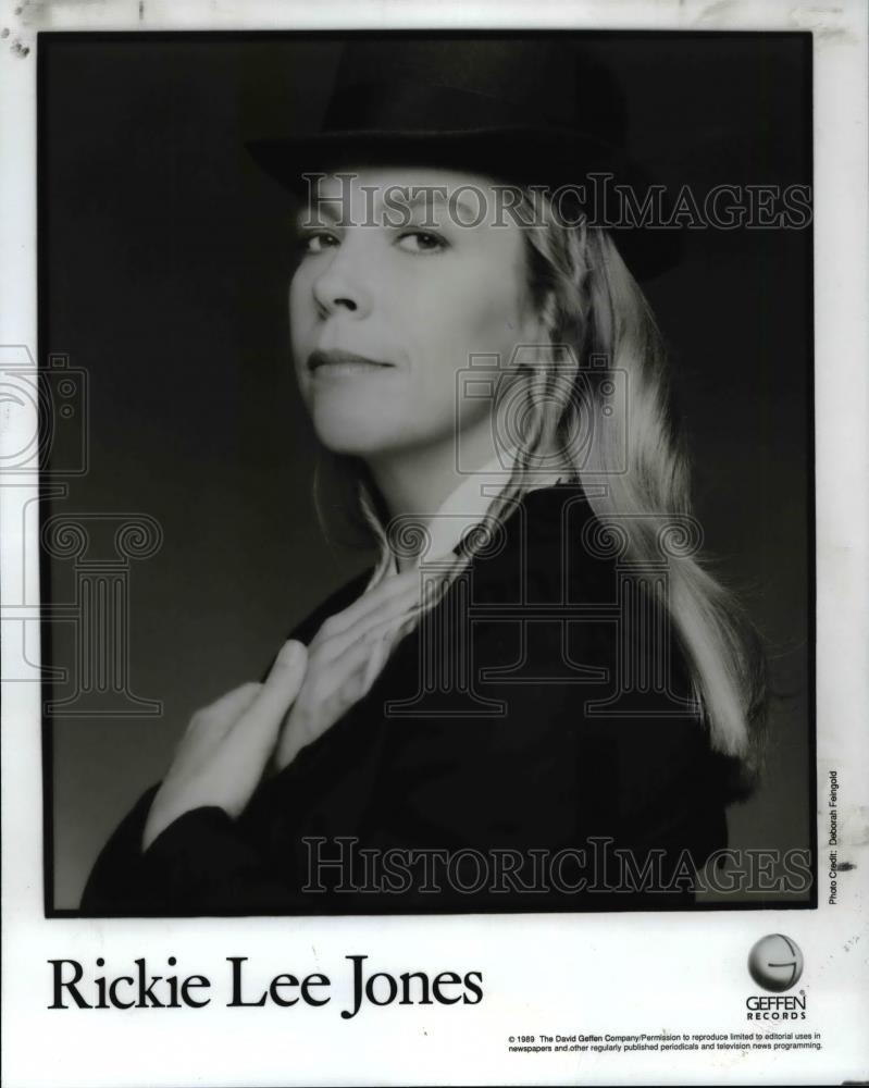 1989 Press Photo Ricki Lee Jones - cvp98953 - Historic Images