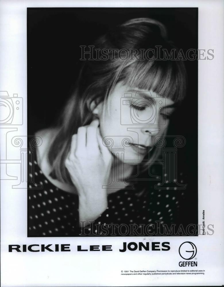 1991 Press Photo Ricki Lee Jones - cvp98954 - Historic Images