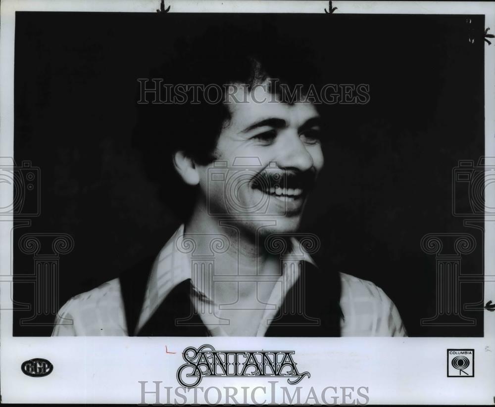 1984 Press Photo Carlos Santana - cvp98986 - Historic Images