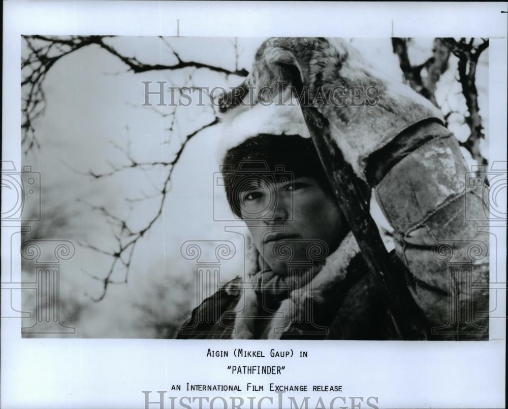 1989 Press Photo Mikkel Gaup in Pathfinder. - cvp99038 - Historic Images