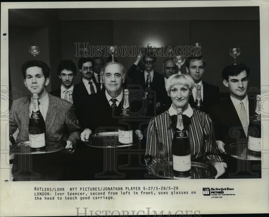 1986 Press Photo Ivor Spencer- - cvp99079 - Historic Images