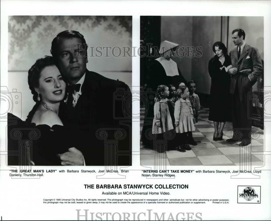 1996 Press Photo The Barbara Stanwyck Collection - cvp99084 - Historic Images