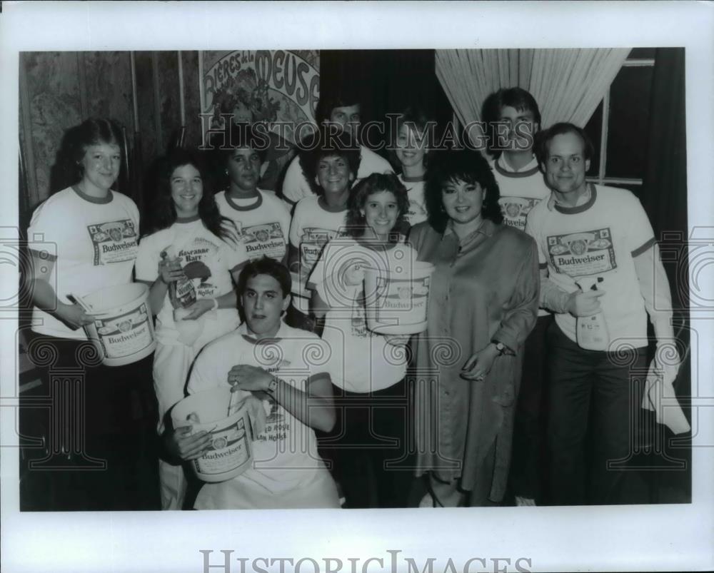 1987 Press Photo Roseanne Barr-comedian - cvp99100 - Historic Images