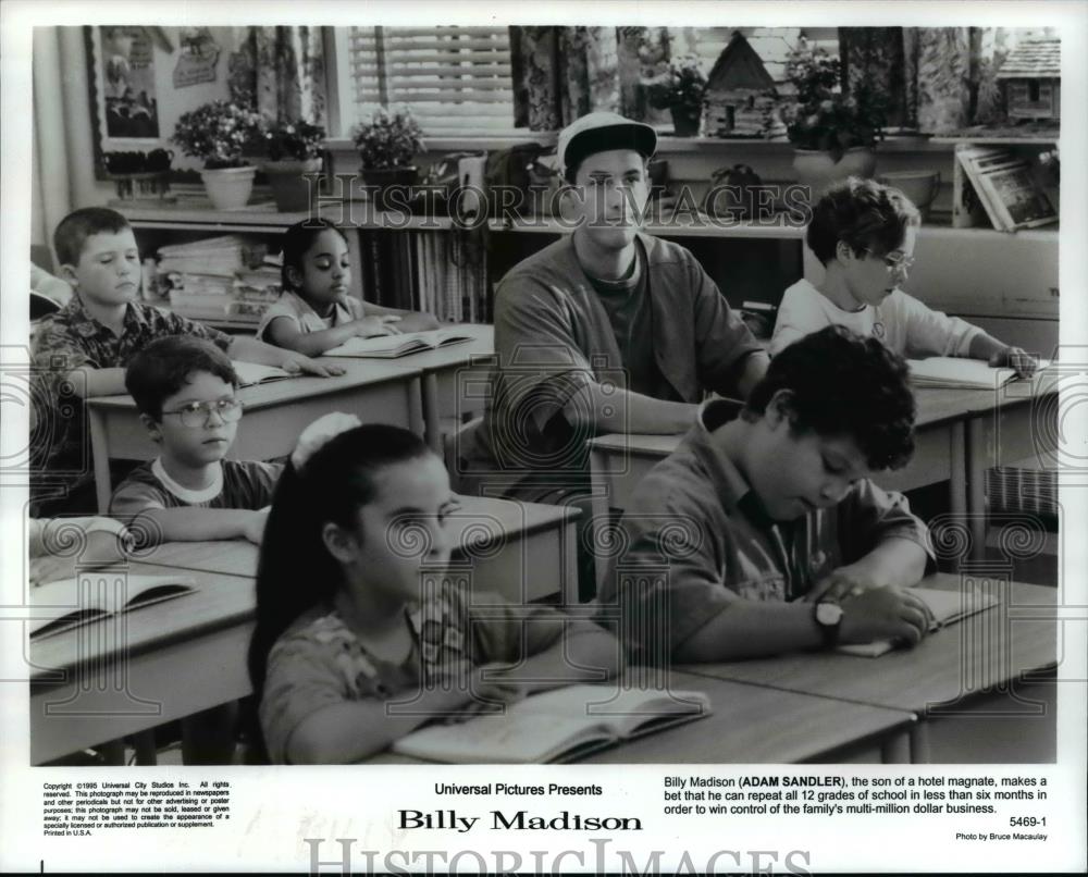 1995 Press Photo Adam Sandler in Billy Madison. - cvp99138 - Historic Images