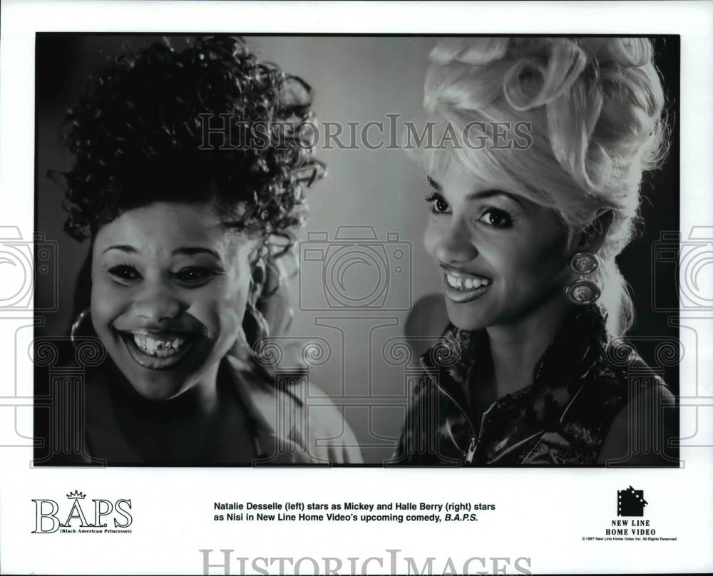 1997 Press Photo Natalie Desselle and Halle Berry in B.A.P.S. - cvp99143 - Historic Images