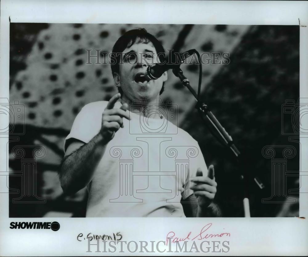 1990 Press Photo Paul Simon. - cvp99172 - Historic Images