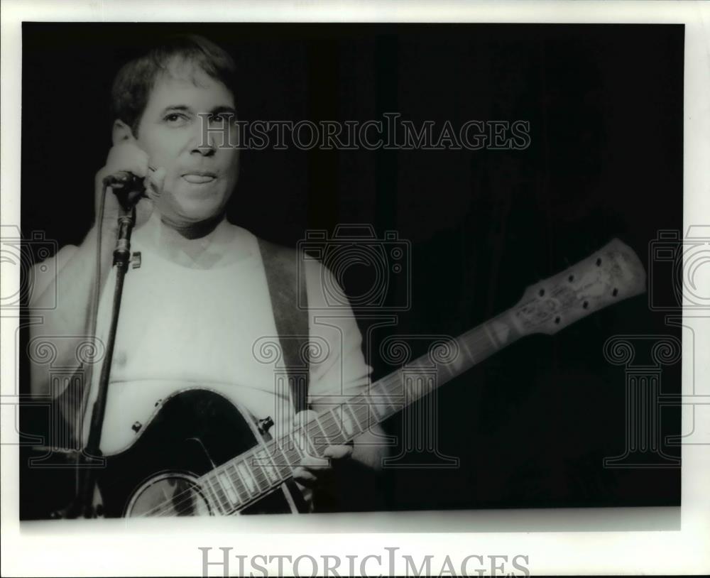 1987 Press Photo Paul Simon. - cvp99175 - Historic Images
